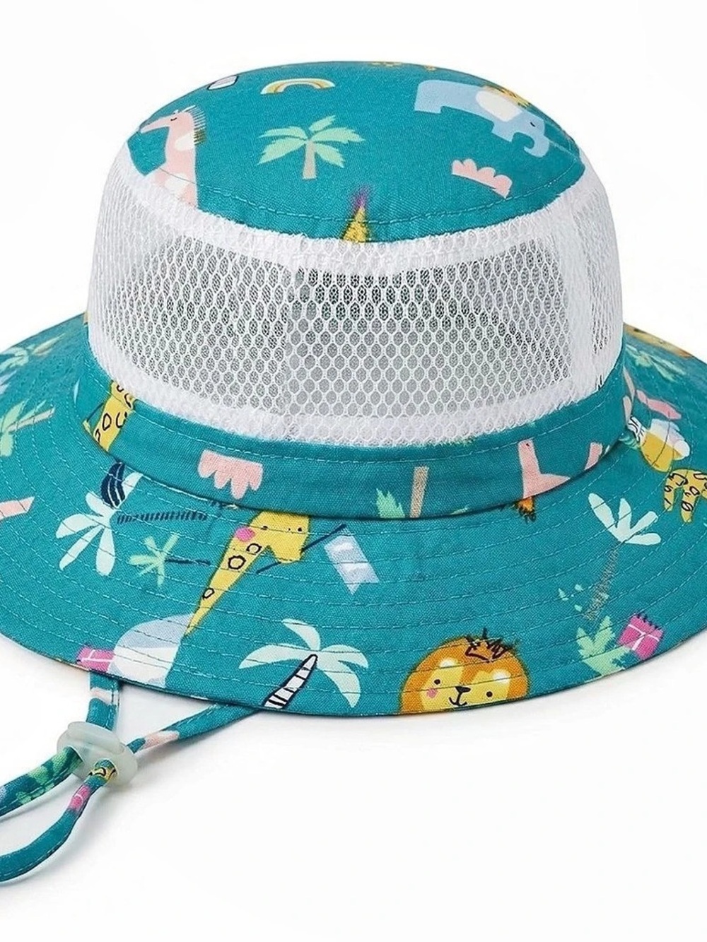 joypicks Animal Puzzle and Kids Sun Hat Blue & White NWT bundle